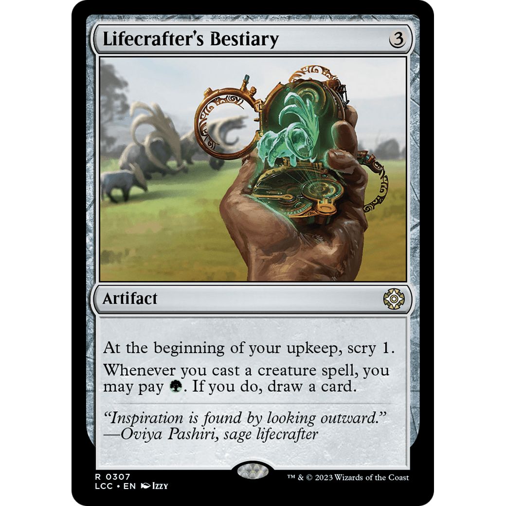 Lifecrafter's Bestiary (LCC-307) - The Lost Caverns of Ixalan Commander