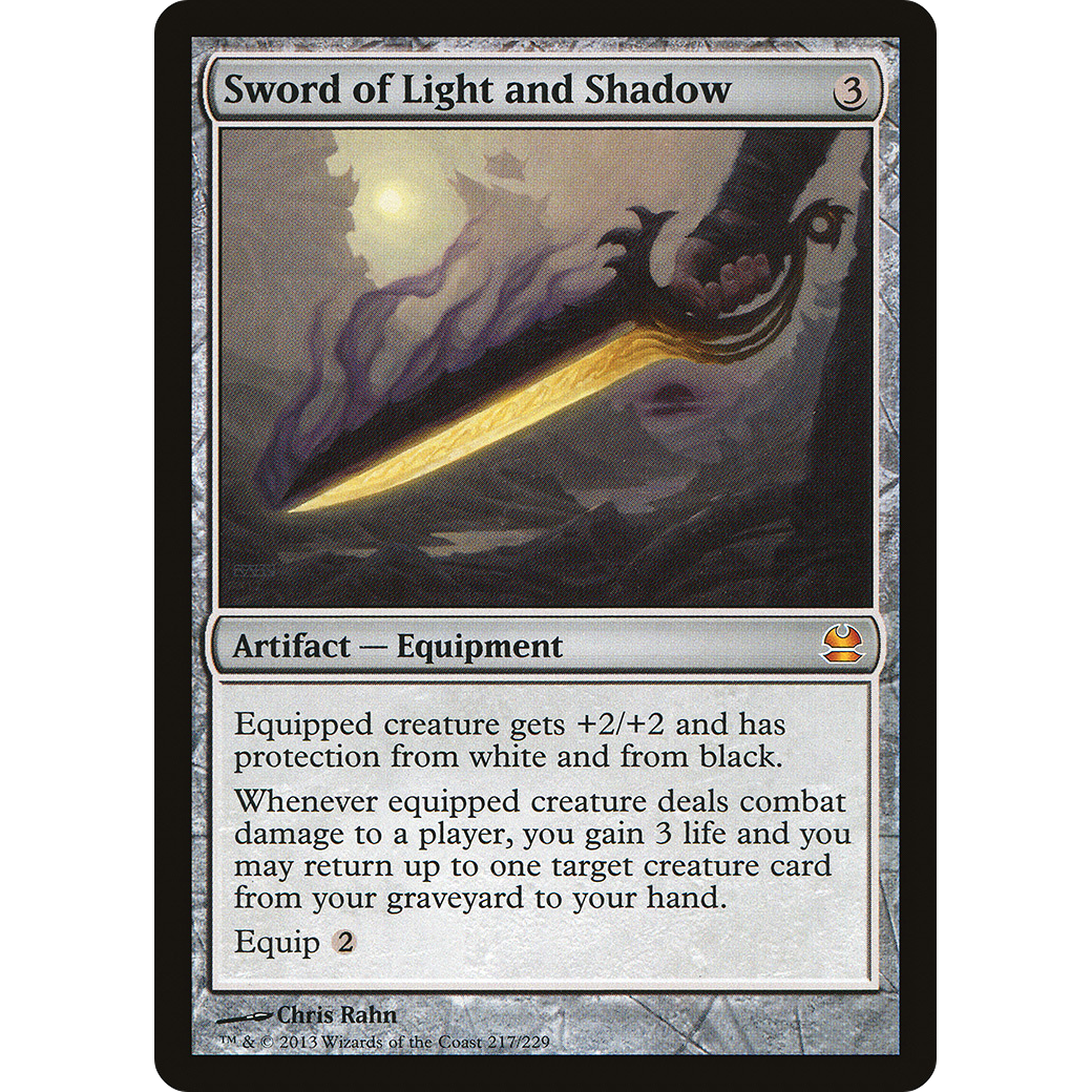 Sword of Light and Shadow (MMA-217) - Modern Masters Foil