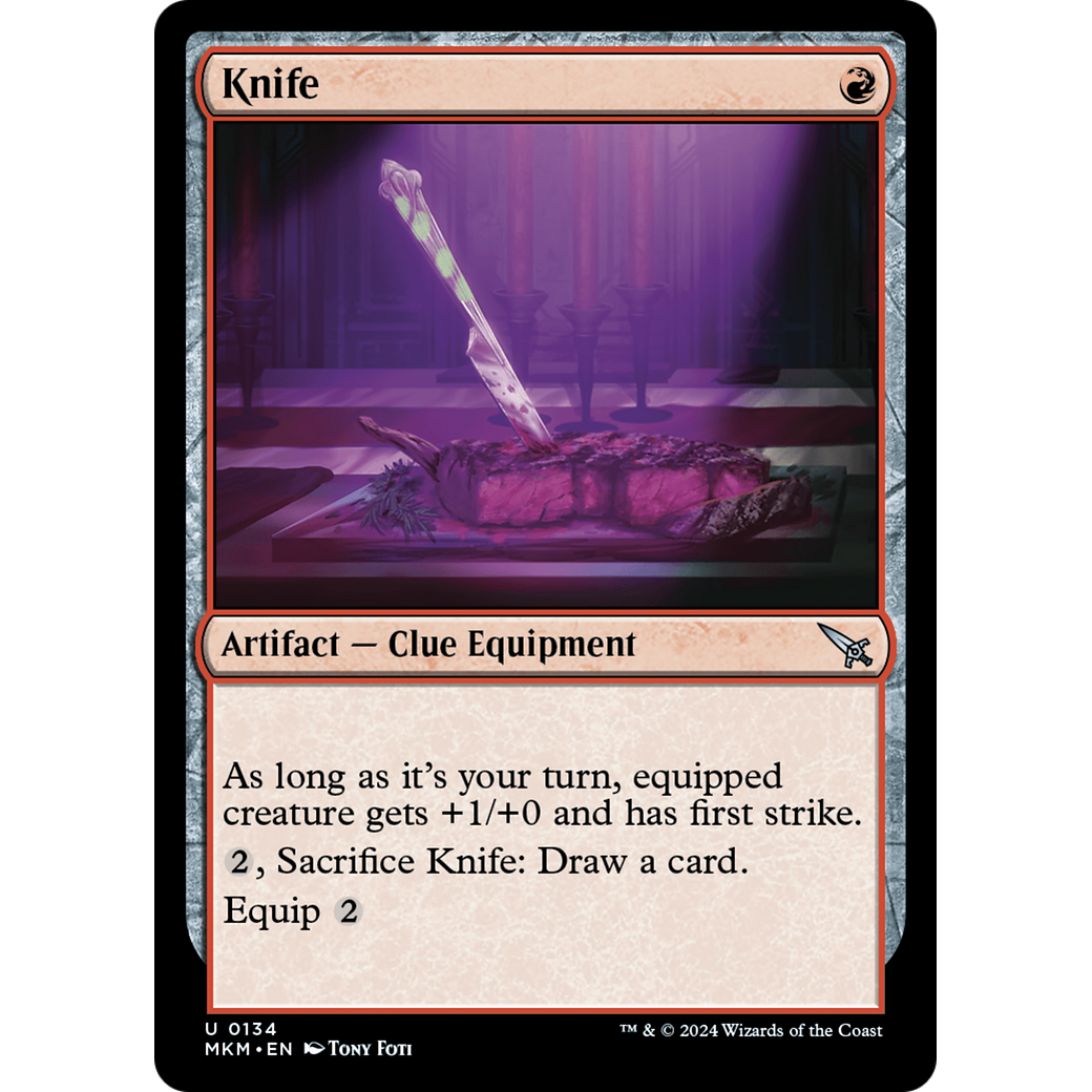 Knife (MKM-134) - Murders at Karlov Manor