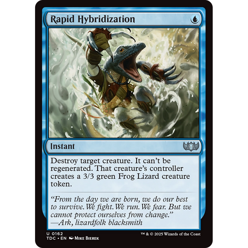 Rapid Hybridization (TDC-162) - Commander: Tarkir: Dragonstorm