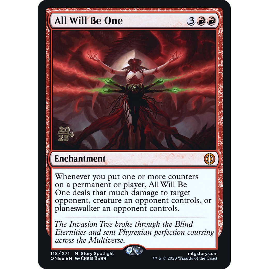All Will Be One (PRE-118S) - Phyrexia: All Will Be One Promos Foil