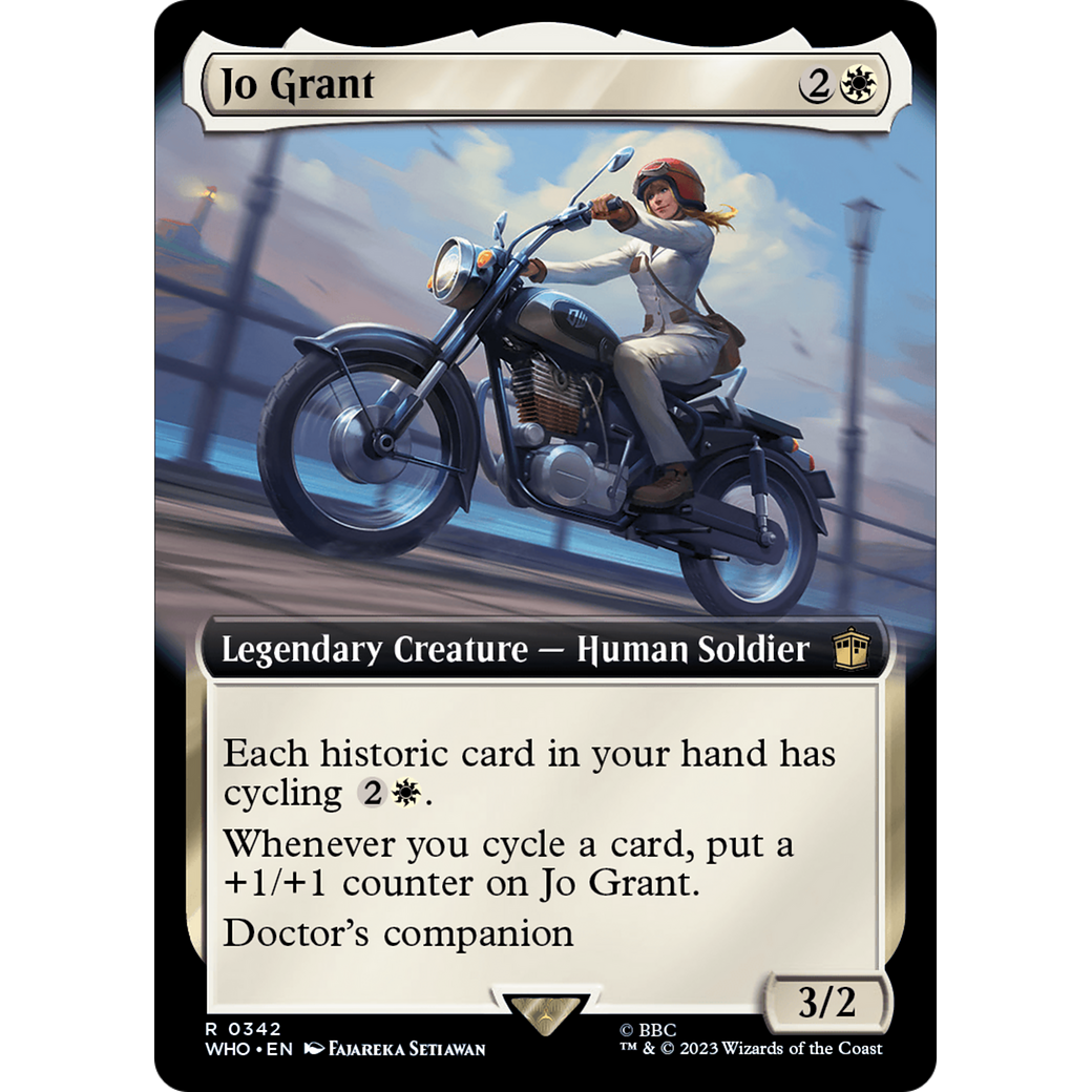 Jo Grant (Extended Art) (WHO-342) - Doctor Who: (Extended Art) Foil