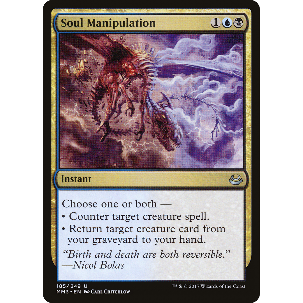 Soul Manipulation (MM3-185) - Modern Masters 2017