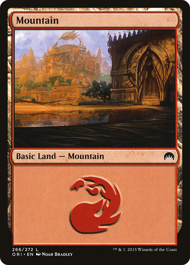 Mountain (266) (ORI-266) - Magic Origins Foil