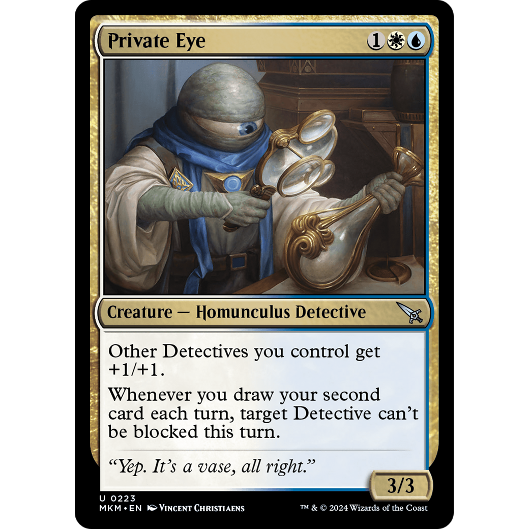 Private Eye (MKM-223) - Murders at Karlov Manor