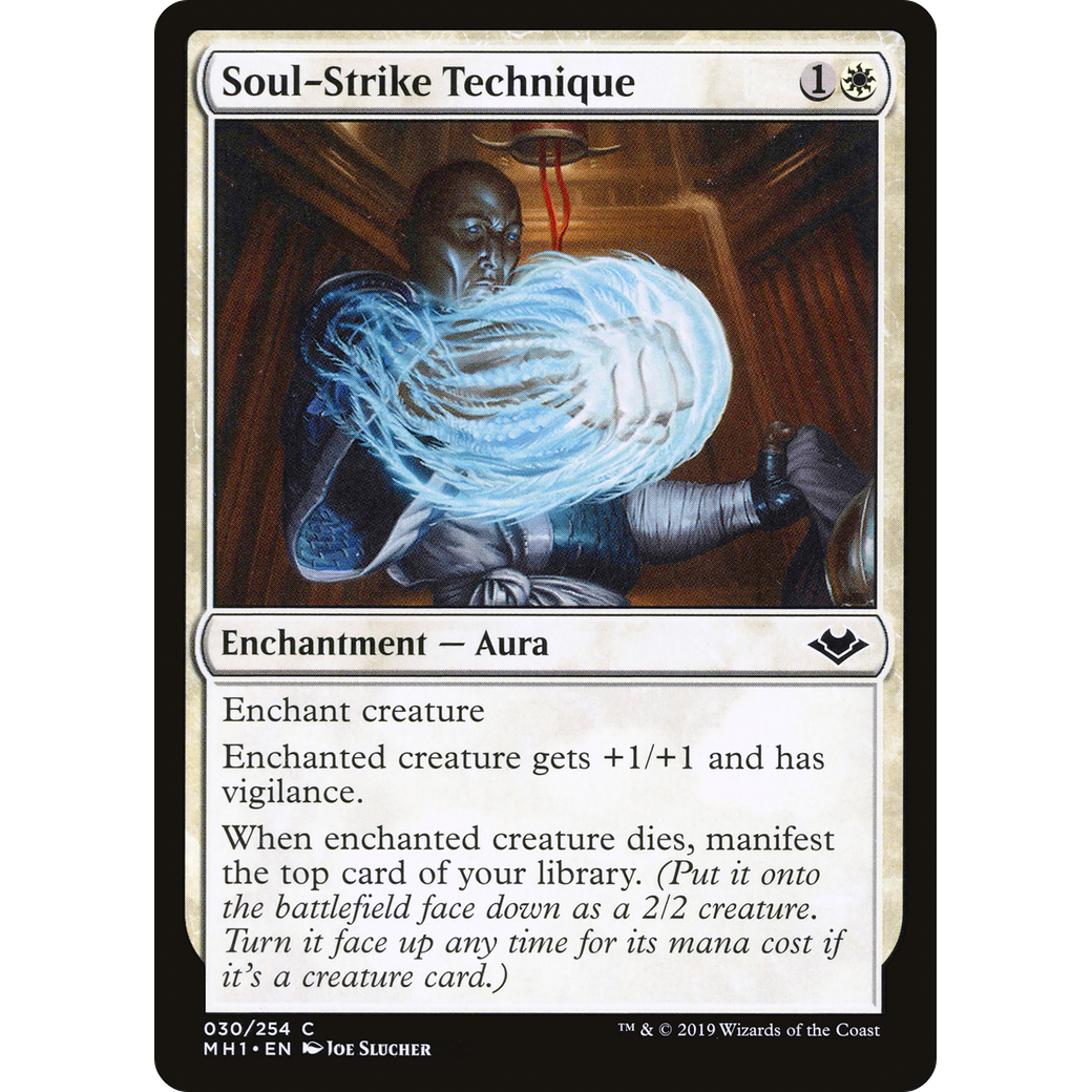 Soul-Strike Technique (MH1-030) - Modern Horizons Foil