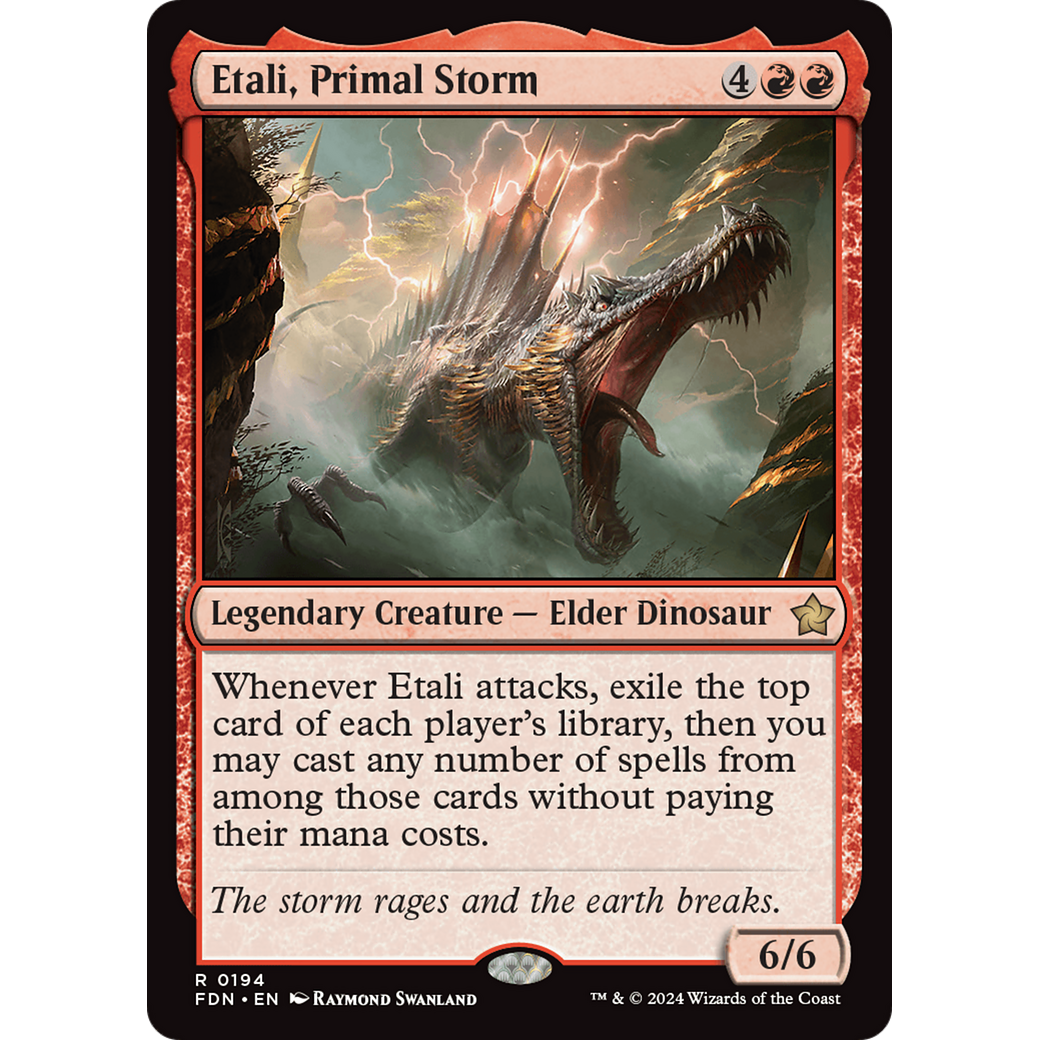 Etali, Primal Storm (FDN-194) - Foundations Foil