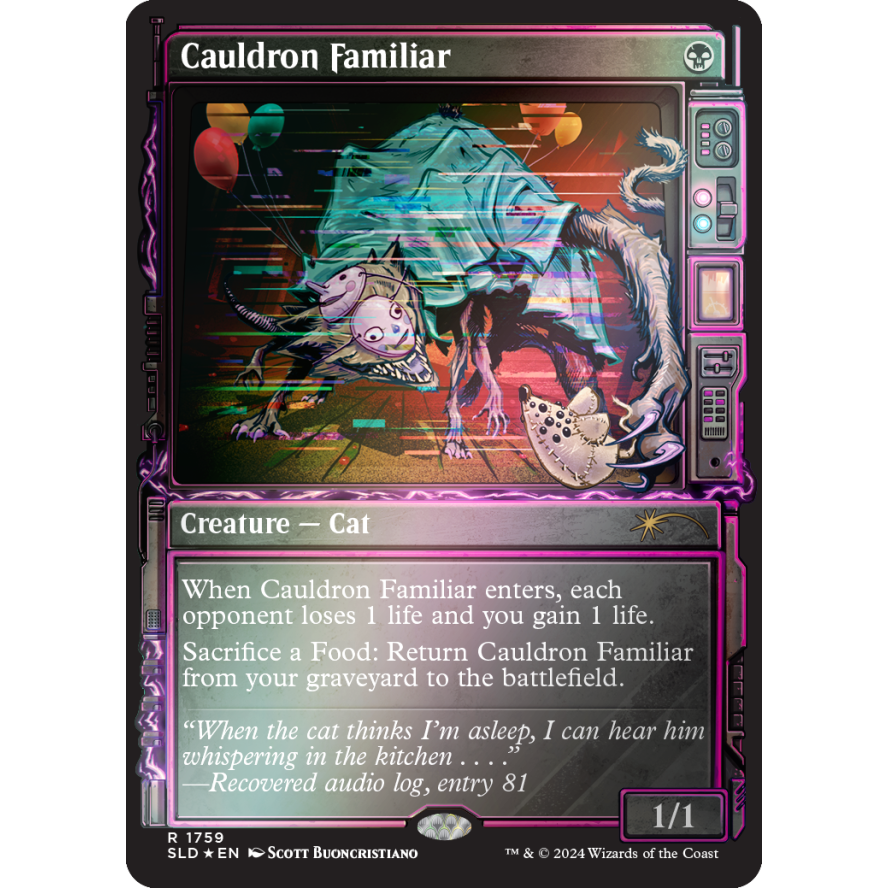 Magic the Gathering: Secret Lair - Showcase: Duskmourn - Rainbow Foil Magic the Gathering: Secret Lair - Showcase: Duskmourn - Rainbow Foil