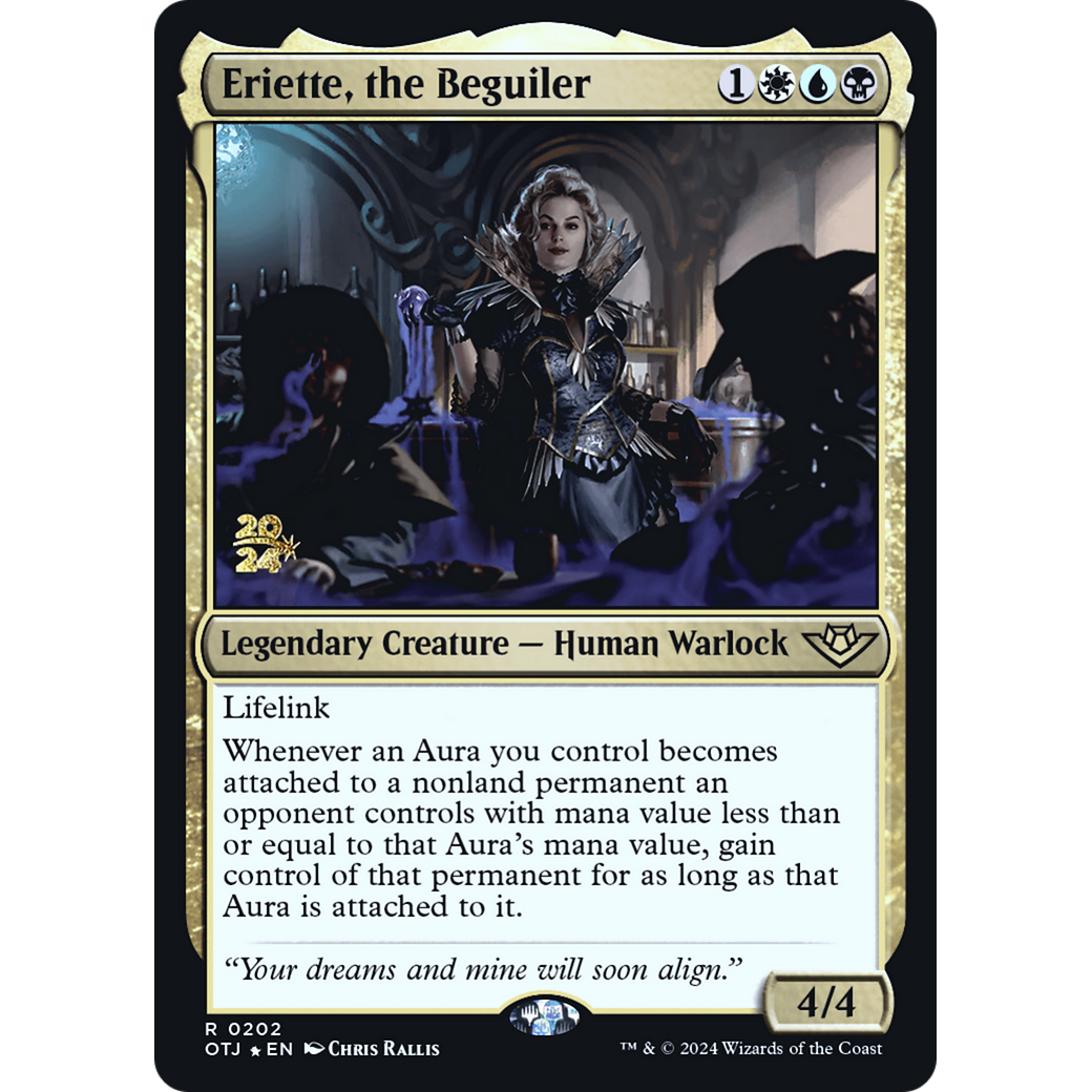 Eriette, the Beguiler (PRE-202S) - Outlaws of Thunder Junction Promos Foil