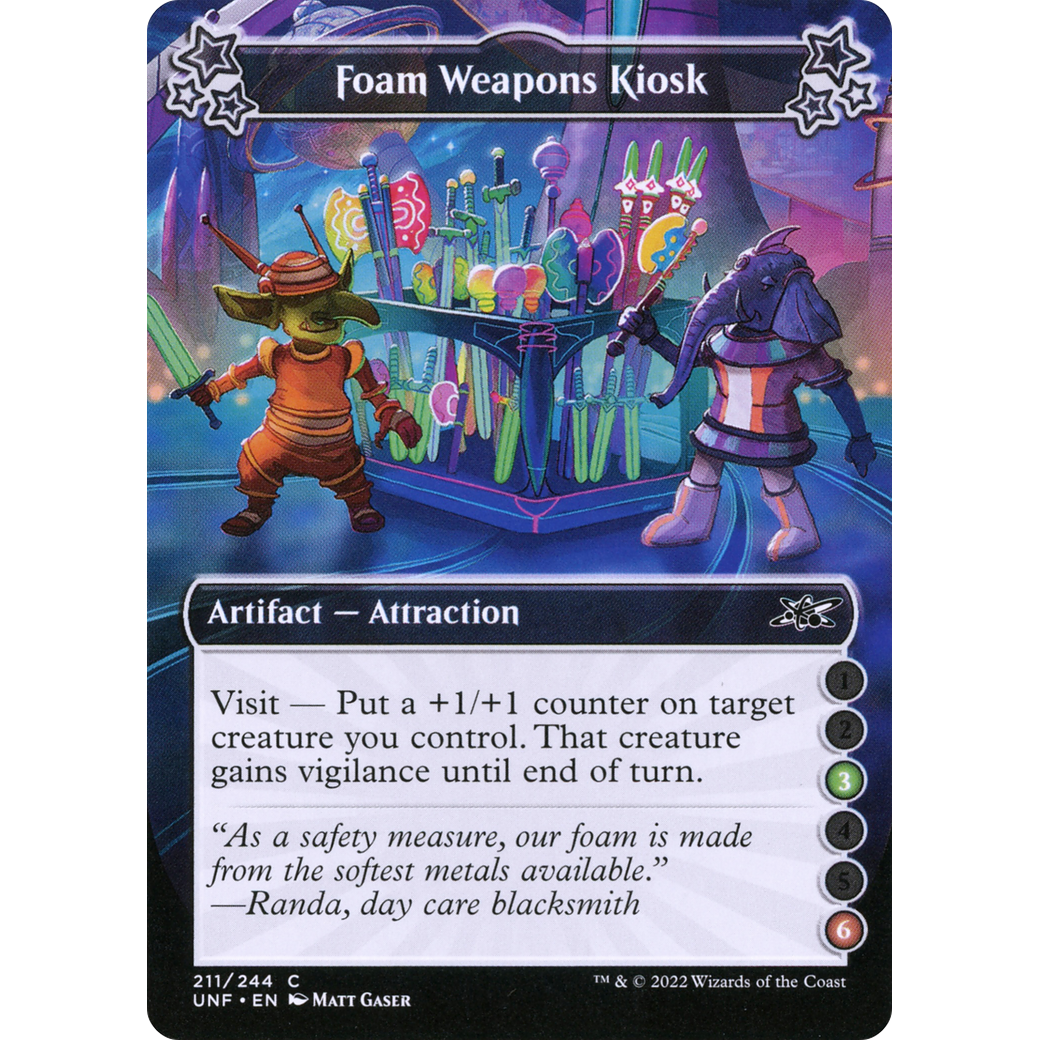 Foam Weapons Kiosk (3-6) (UNF-211) - Unfinity