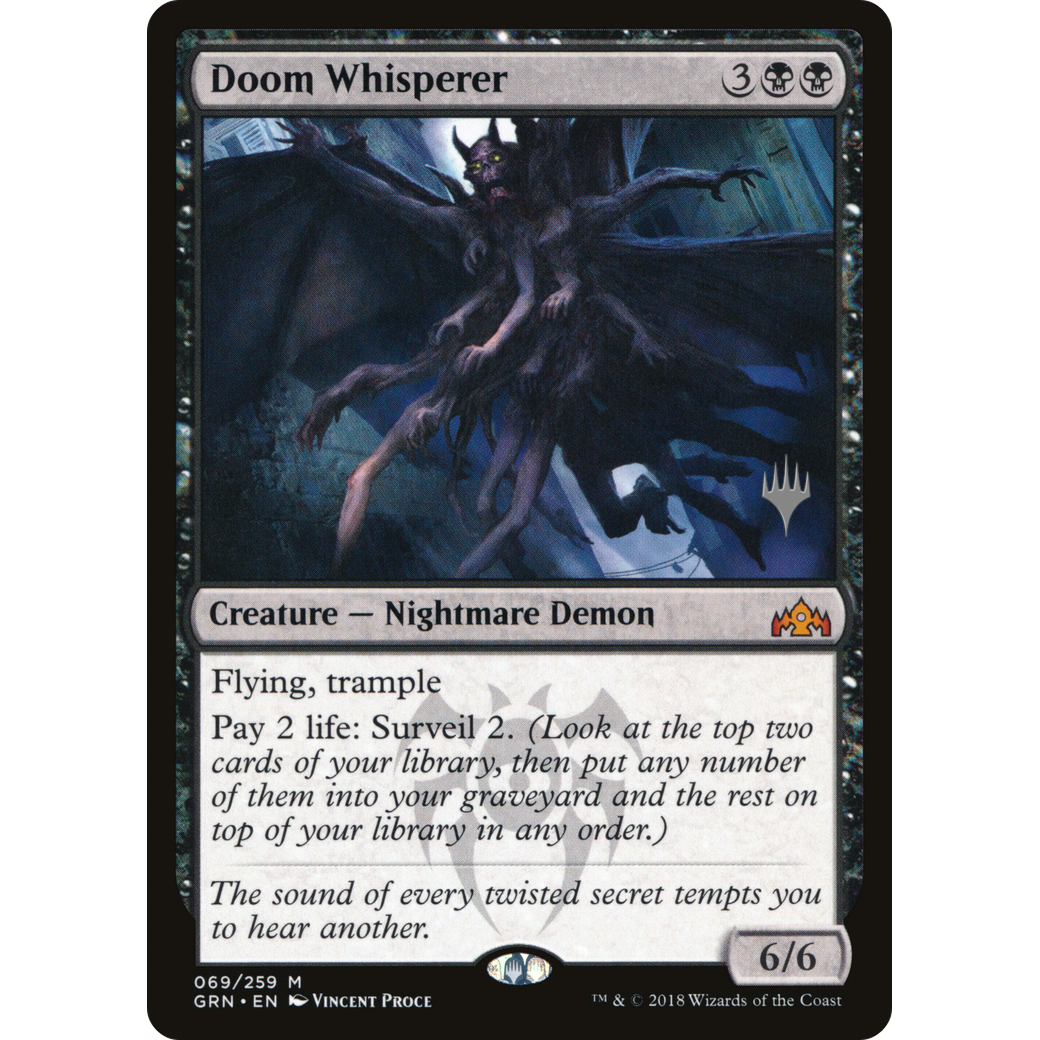 Doom Whisperer (PPM20-069) - Guilds of Ravnica Promos