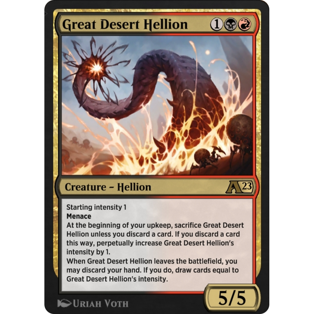 Great Desert Hellion (YBRO-019) - Alchemy: The Brothers' War
