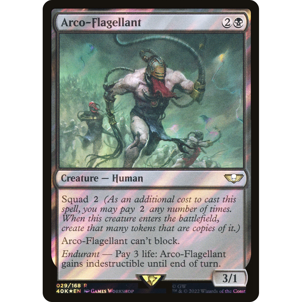 Arco-Flagellant (40K-029) - Warhammer 40,000 Commander Foil