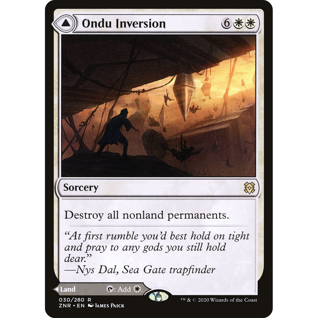 Ondu Inversion (ZNR-030) - Zendikar Rising Foil