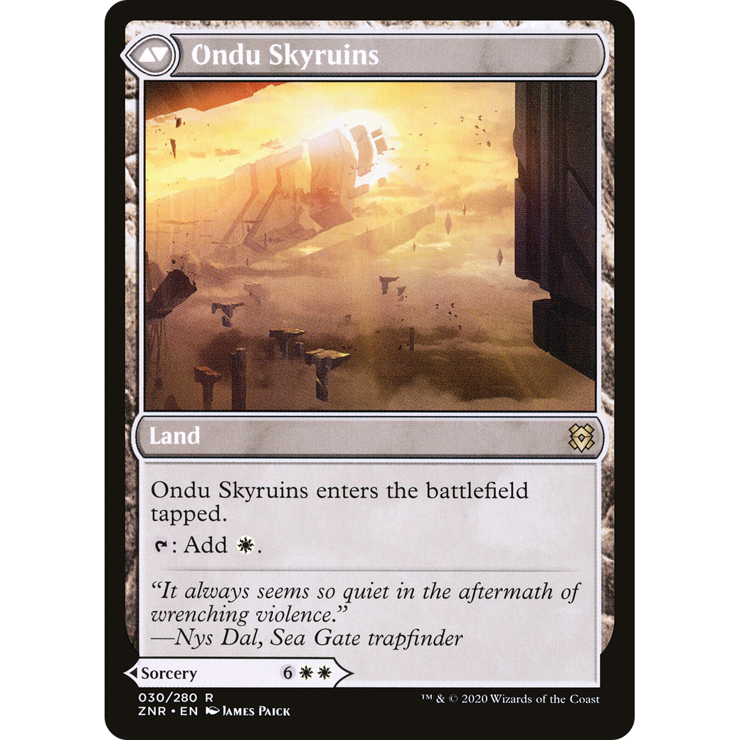 Ondu Inversion (ZNR-030) - Zendikar Rising Foil
