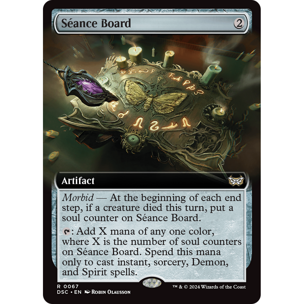 Séance Board (DSC-067) - Duskmourn: House of Horror Commander: (Extended Art)