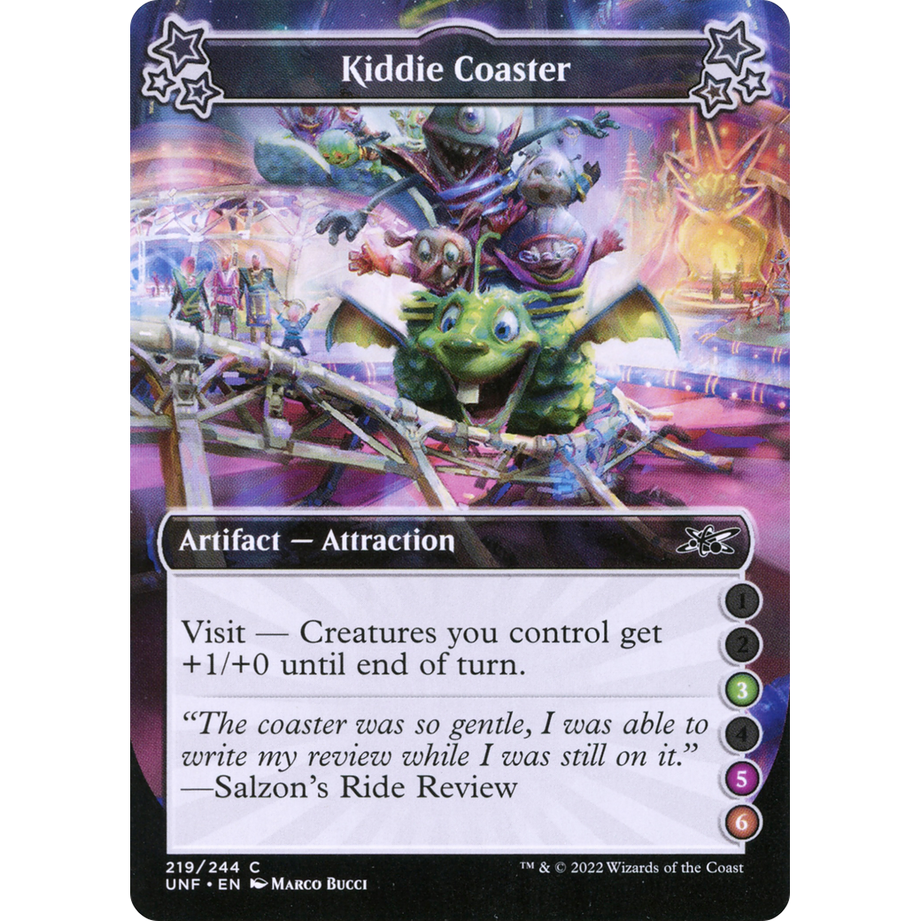 Kiddie Coaster (3-5-6) (UNF-219) - Unfinity Foil