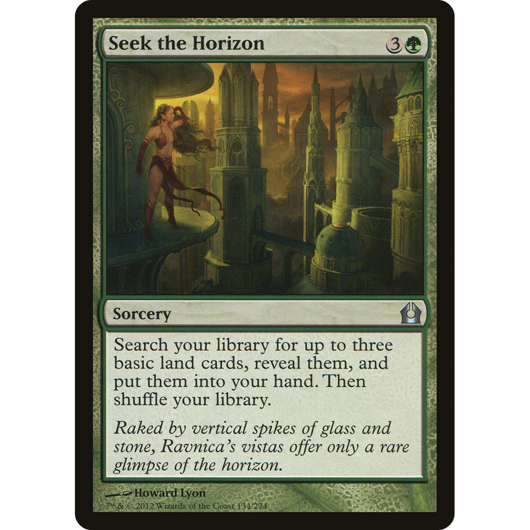 Seek the Horizon (RTR-134) - Return to Ravnica Foil