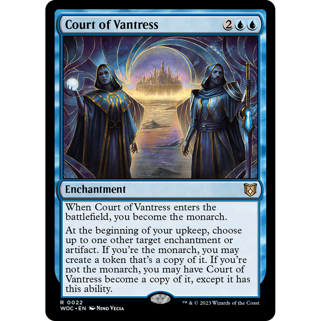 Court of Vantress (WOC-022) - Wilds of Eldraine Commander Foil