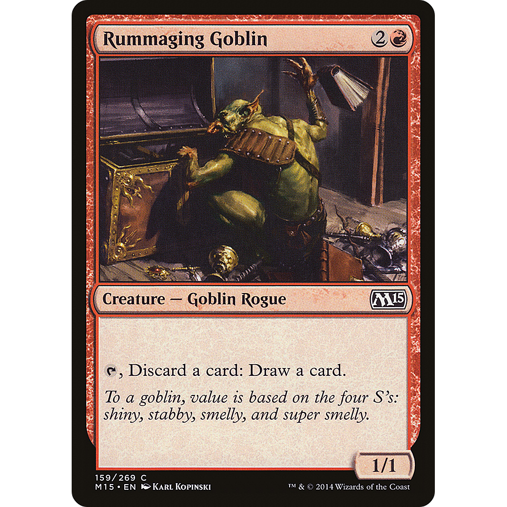 Rummaging Goblin (M15-159) - Magic 2015