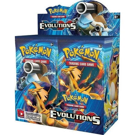 Pokemon TCG: XY Evolutions Sealed Booster Box (includes Protective Display Box)