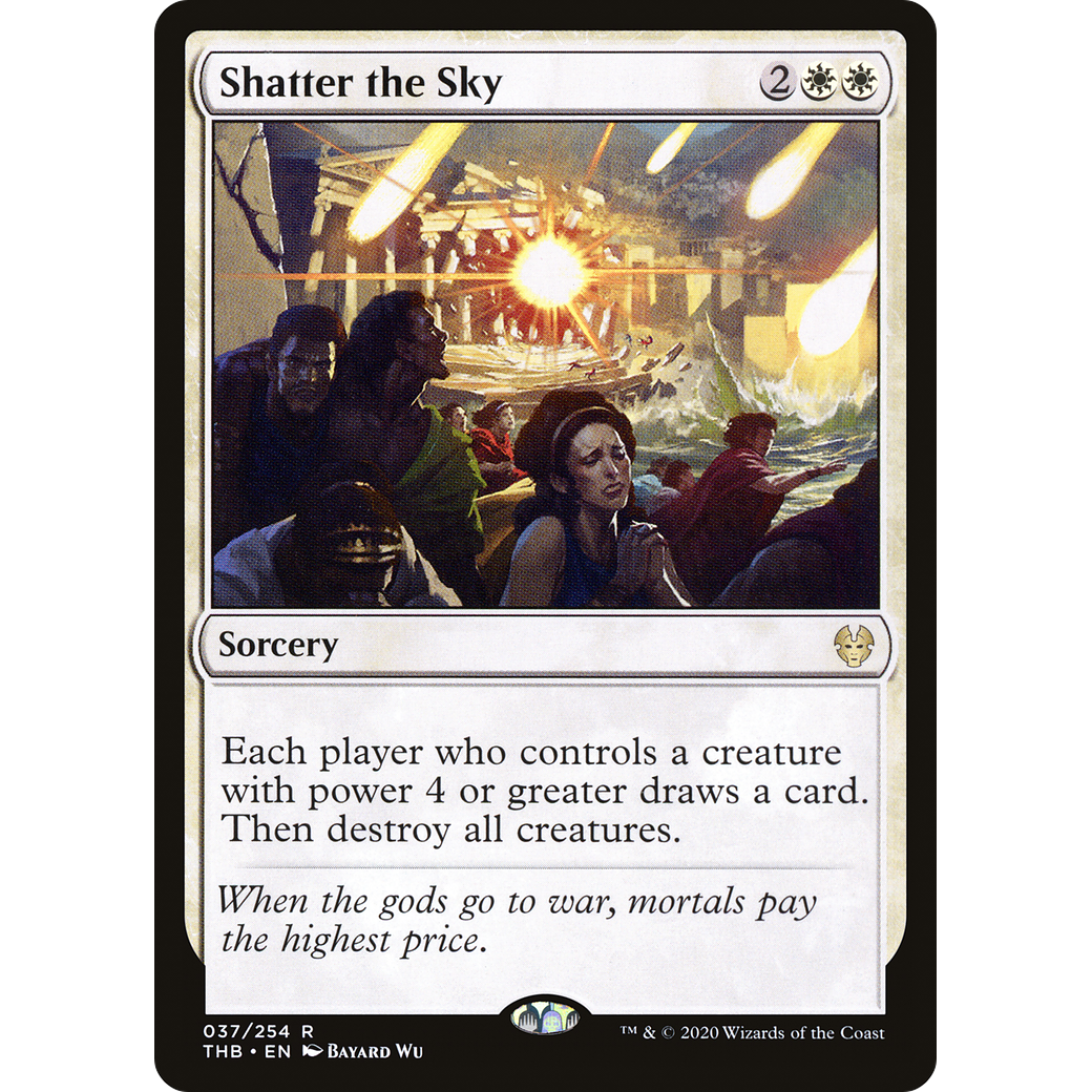 Shatter the Sky (THB-037) - Theros Beyond Death Foil