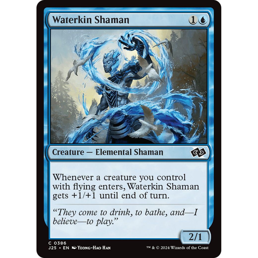 Waterkin Shaman (J25-386) - Foundations Jumpstart