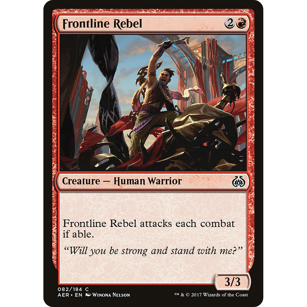 Frontline Rebel (AER-082) - Aether Revolt