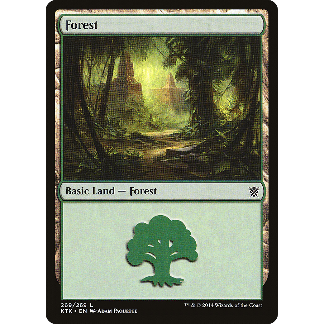 Forest (269) (KTK-269) - Khans of Tarkir