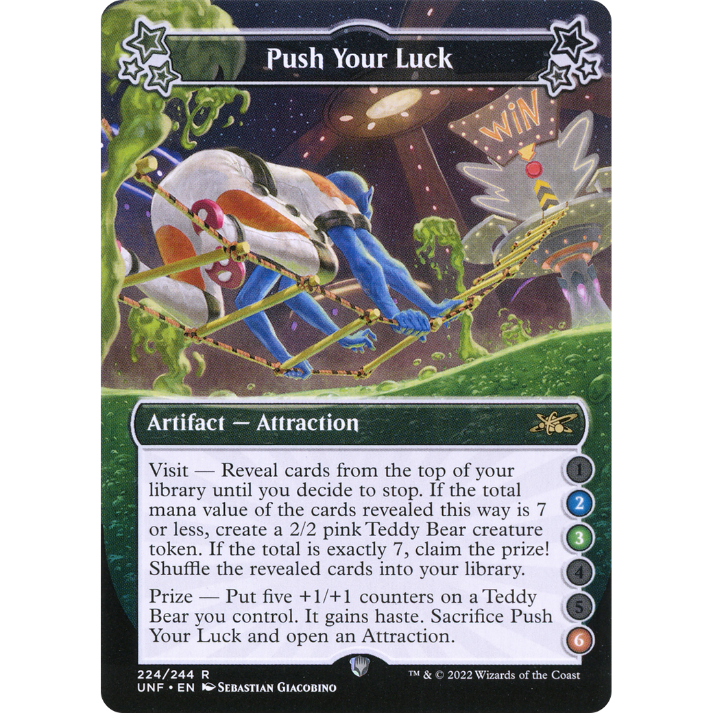 Push Your Luck (2-3-6) (UNF-224) - Unfinity