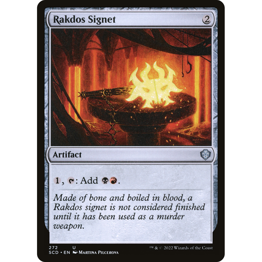 Rakdos Signet (SCD-272) - Starter Commander Decks