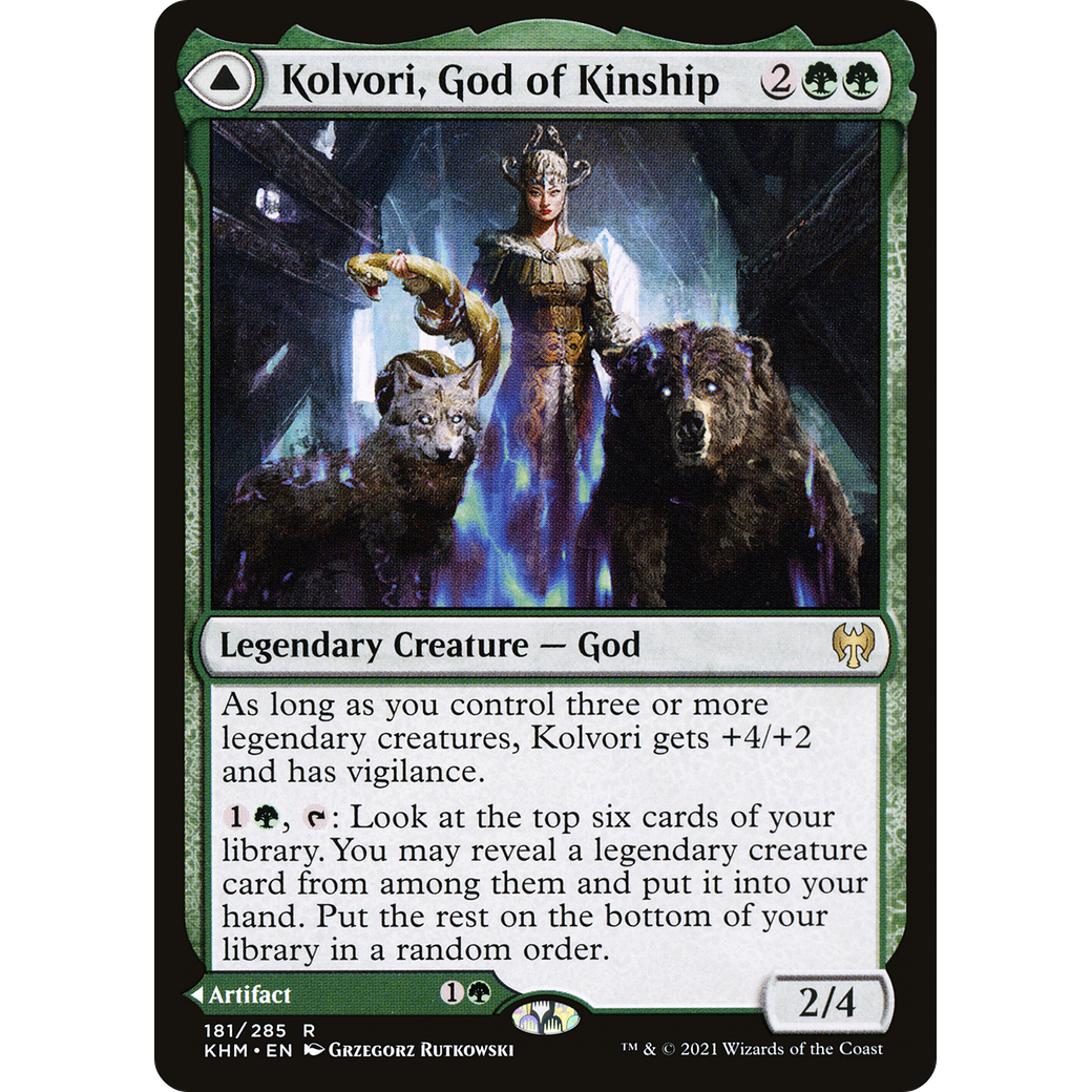 Kolvori, God of Kinship (KHM-181) - Kaldheim