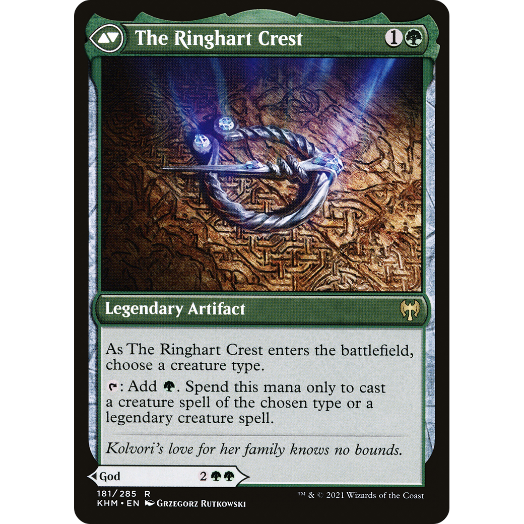 Kolvori, God of Kinship (KHM-181) - Kaldheim Foil