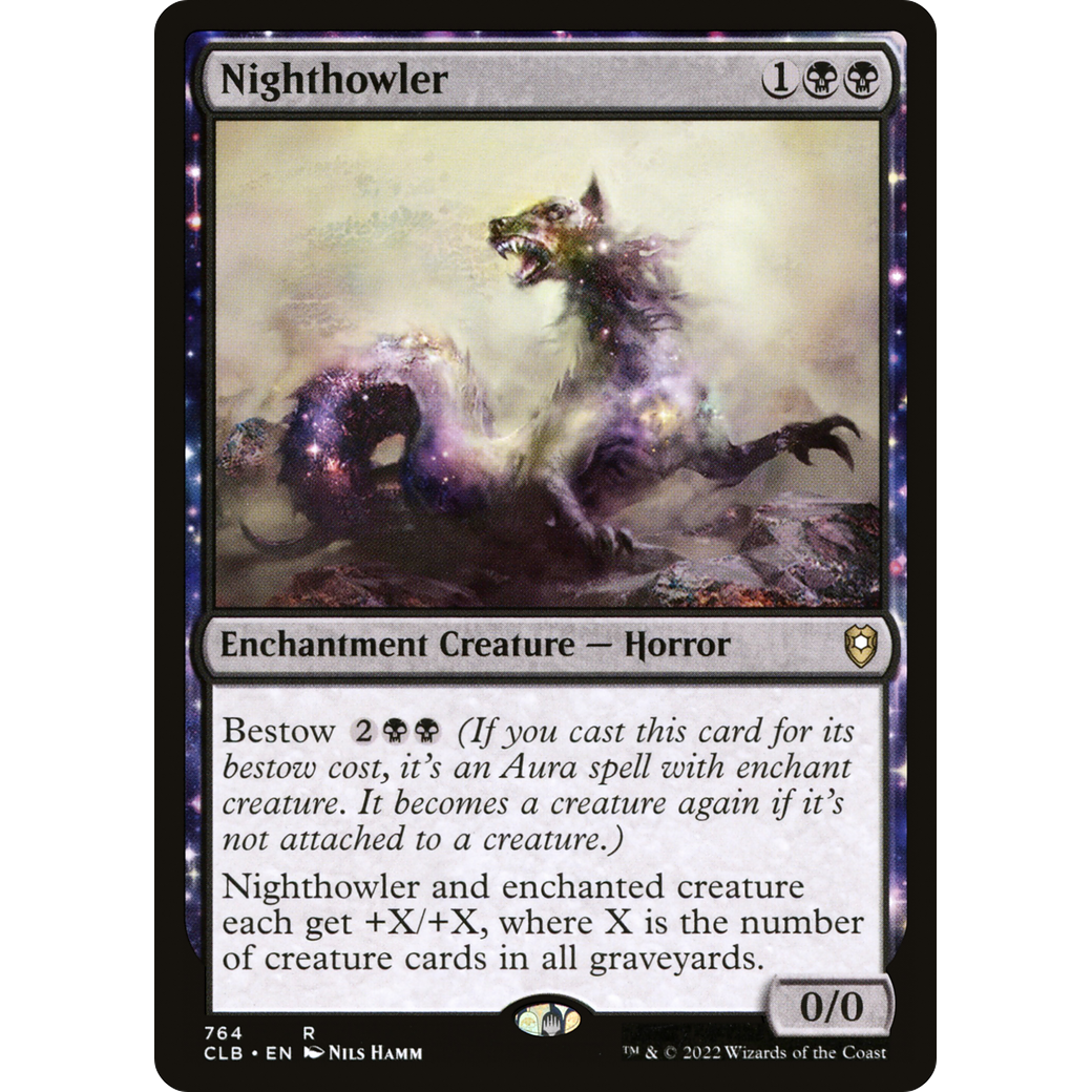 Nighthowler (CLB-764) - Commander Legends: Battle for Baldur's Gate: (enchantment)