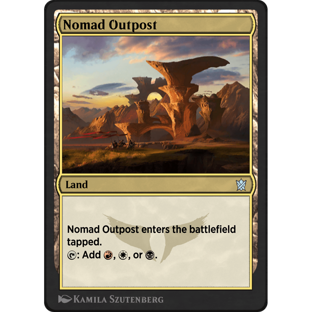 Nomad Outpost (KTK-237Y) - Khans of Tarkir