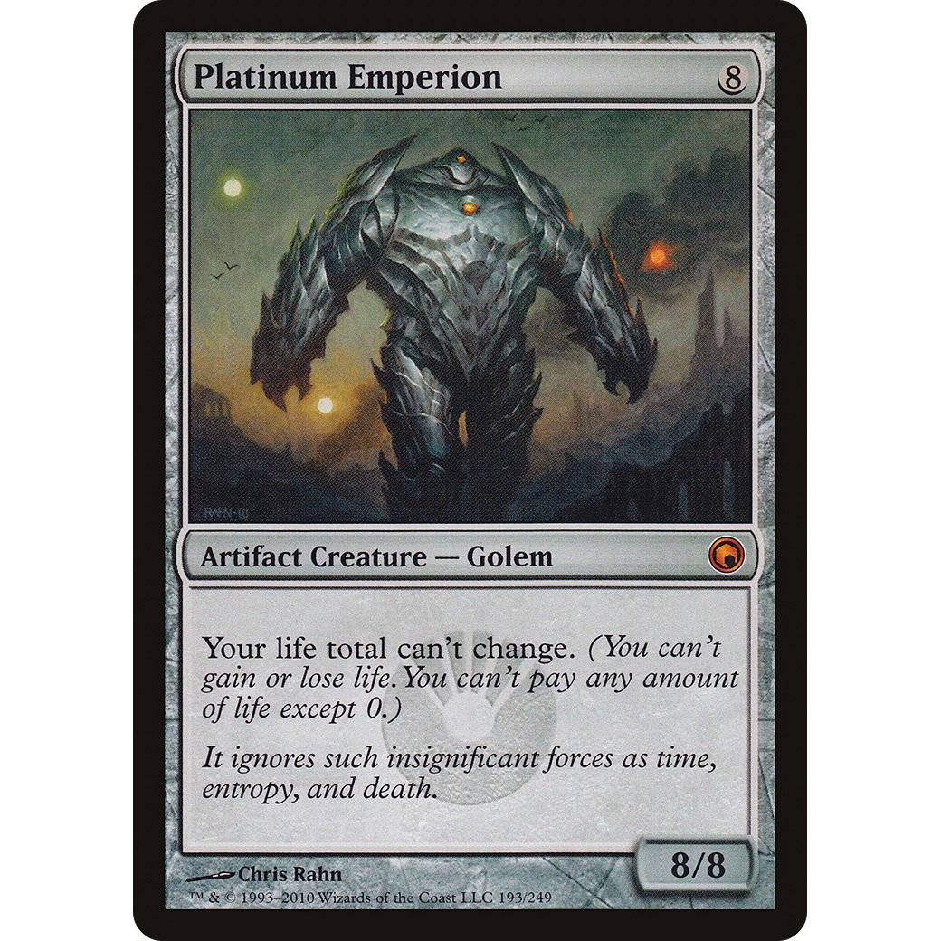 Platinum Emperion (SOM-193) - Scars of Mirrodin Foil