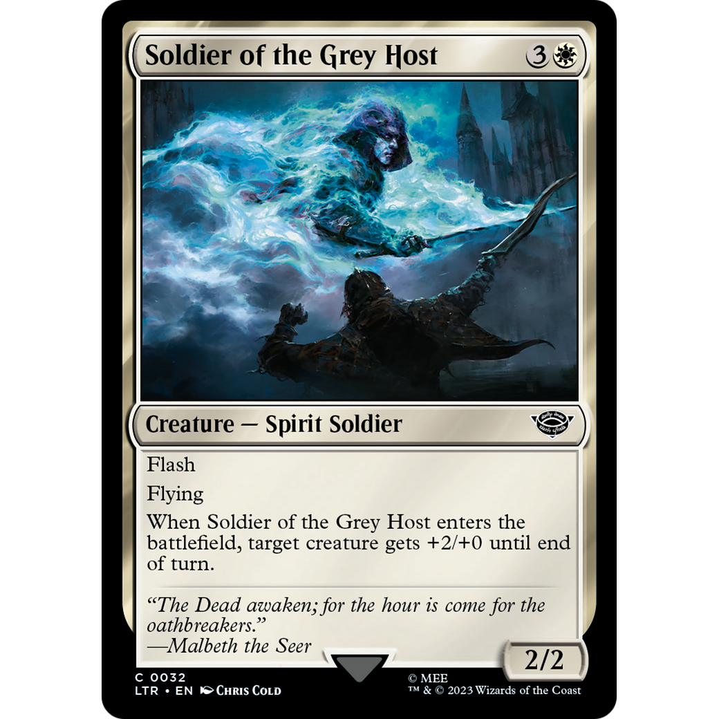 Soldier of the Grey Host (LTR-032) - The Lord of the Rings: Tales of Middle-earth
