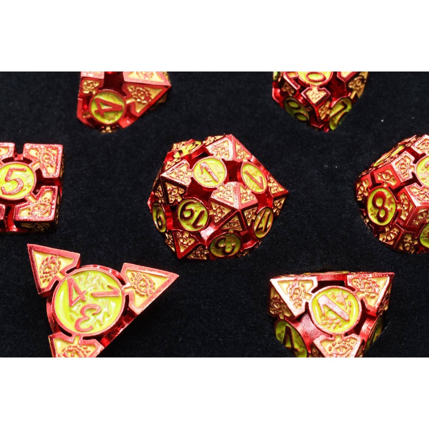 Oculus: Wide Awake - Metal RPG Dice Set