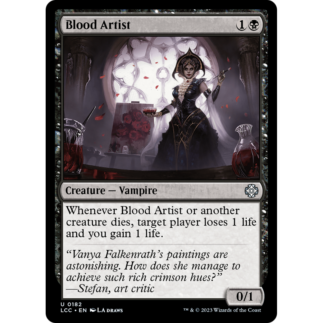 Blood Artist (LCC-182) - The Lost Caverns of Ixalan Commander
