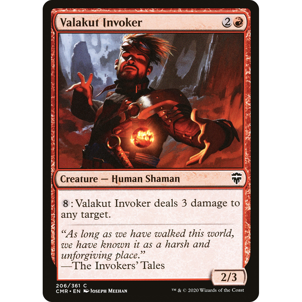 Valakut Invoker (CMR-206) - Commander Legends