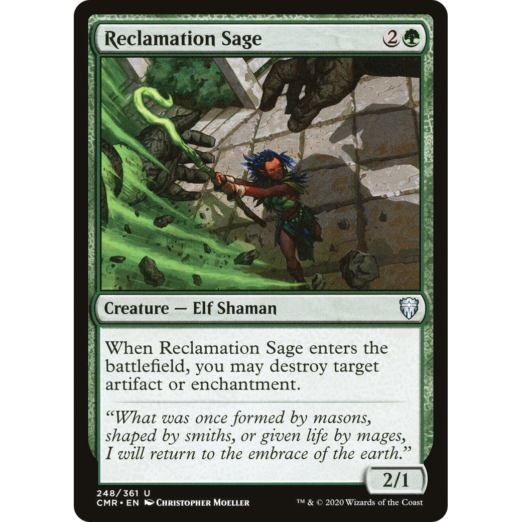 Reclamation Sage (248) (CMR-248) - Commander Legends Foil