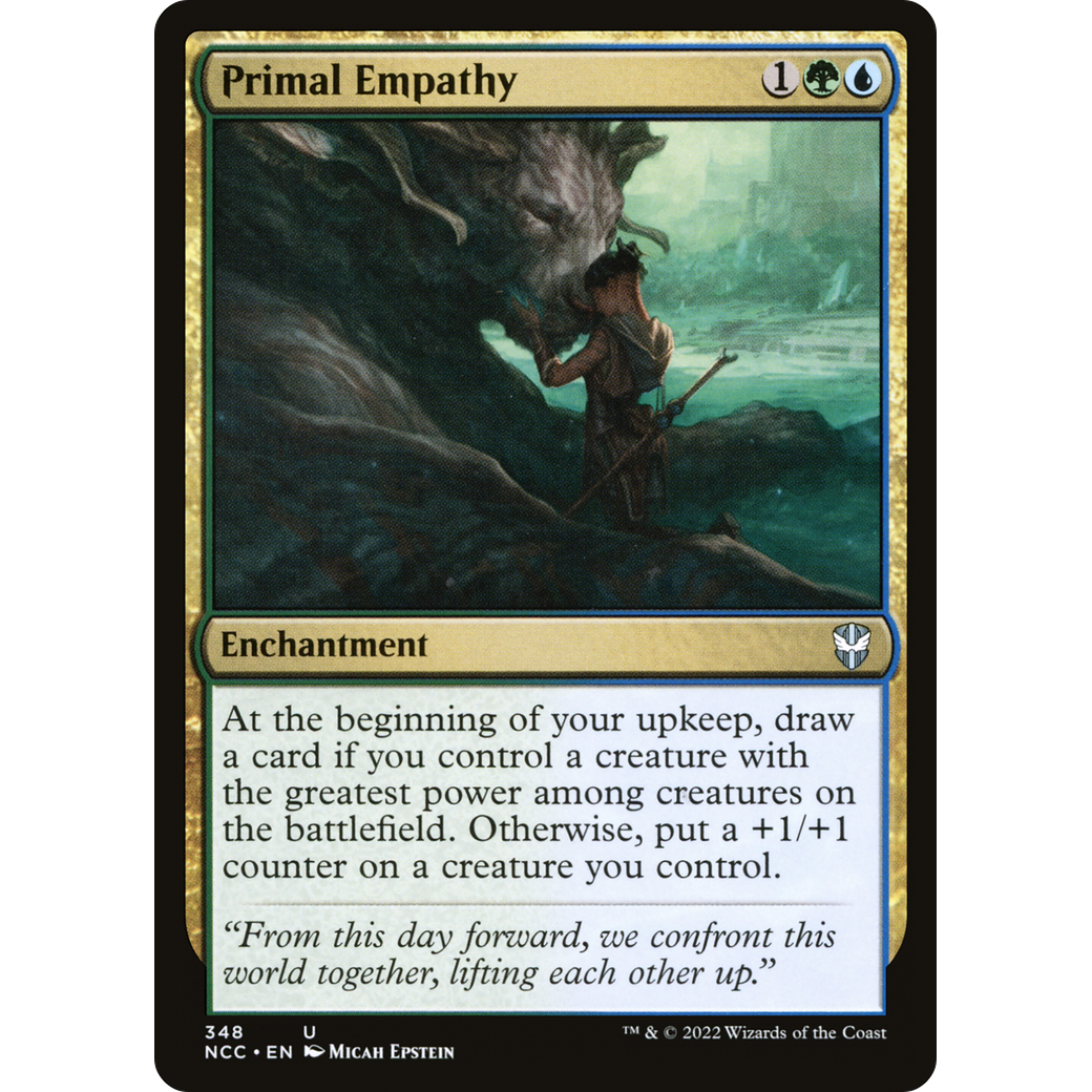 Primal Empathy (NCC-348) - New Capenna Commander