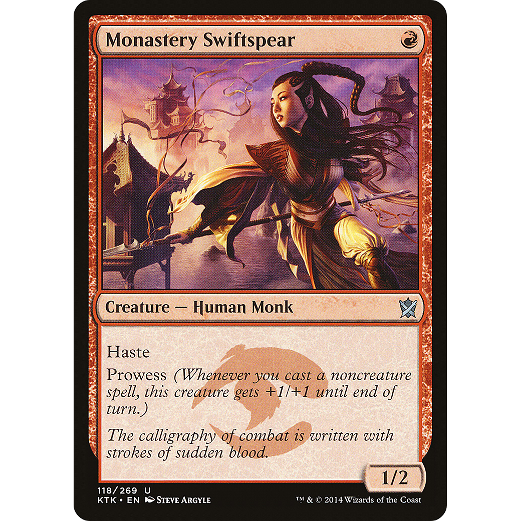 Monastery Swiftspear (KTK-118) - Khans of Tarkir