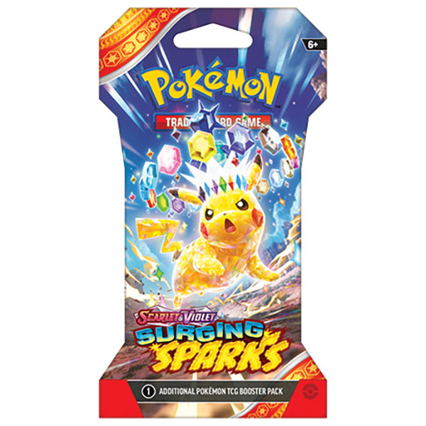 Pokemon: Surging Sparks - Sleeved Booster (Pre-Order) (Expected 11/08/24)