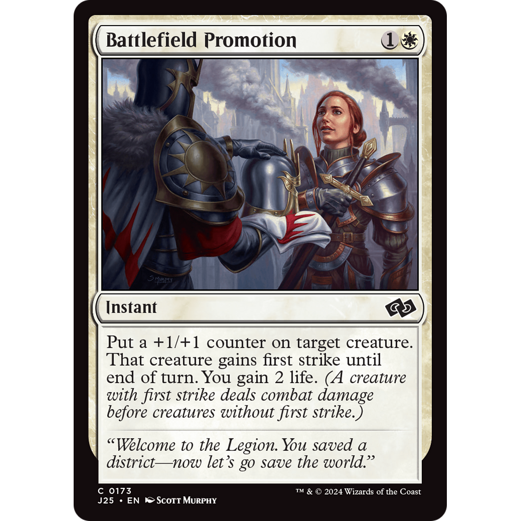 Battlefield Promotion (J25-173) - Foundations Jumpstart