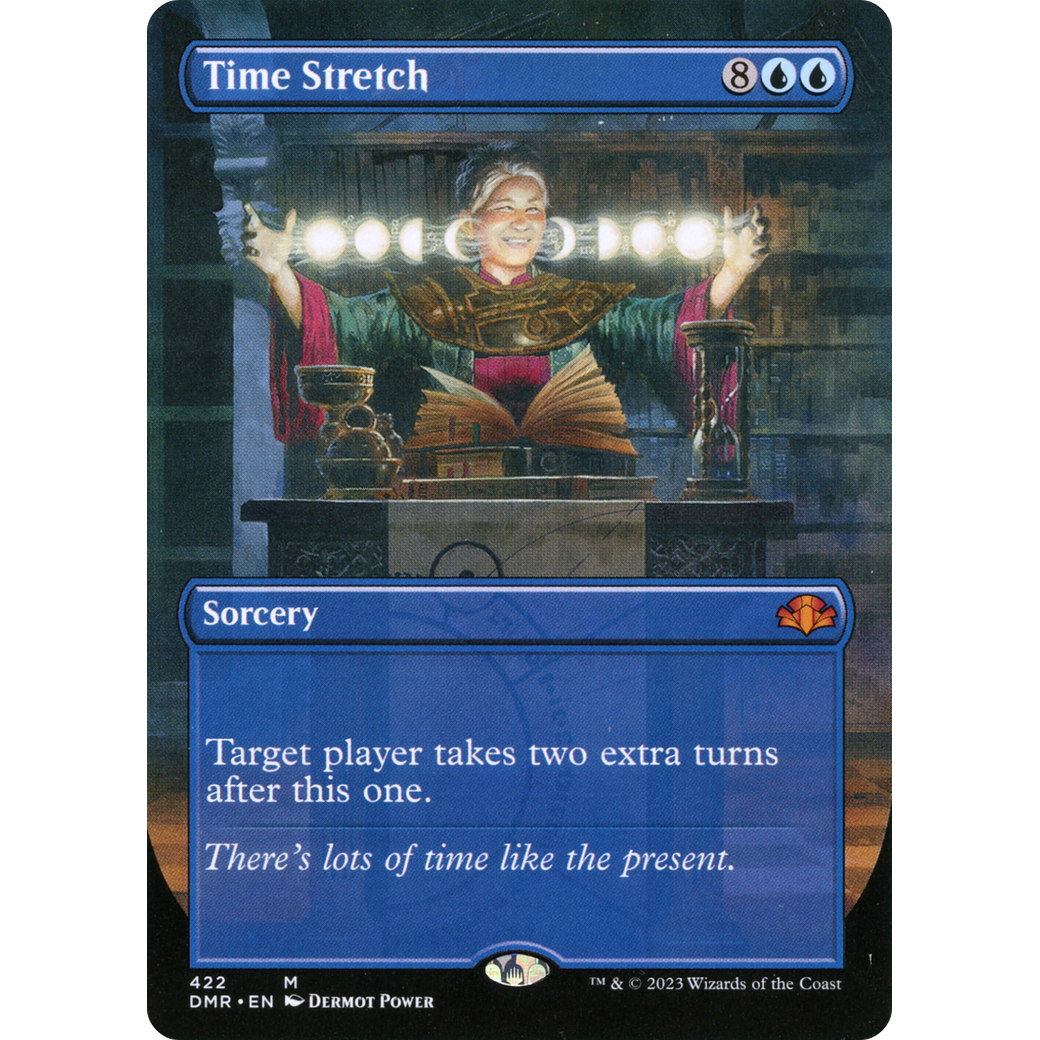 Time Stretch (Borderless) (DMR-422) - Dominaria Remastered (Borderless) Foil