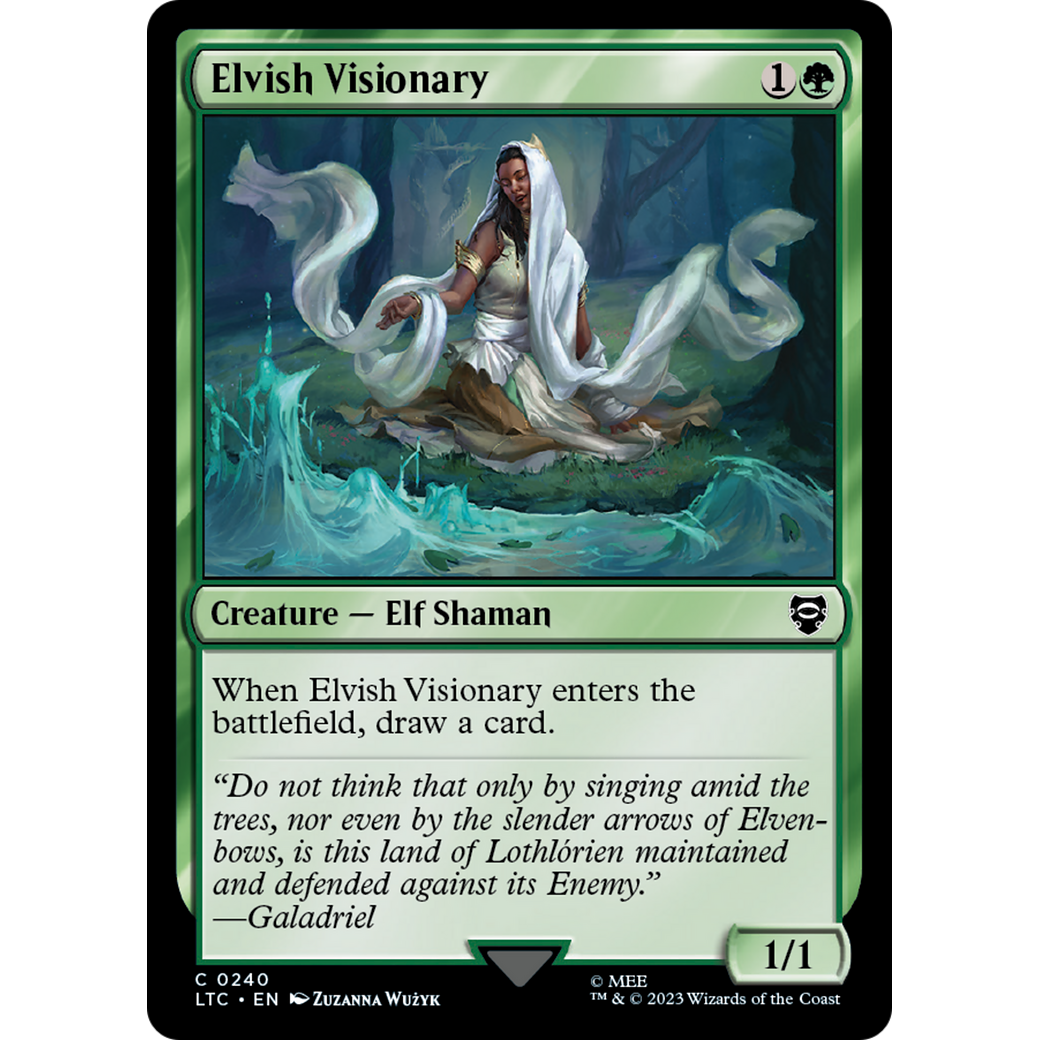 Elvish Visionary (LTC-240) - Tales of Middle-earth Commander