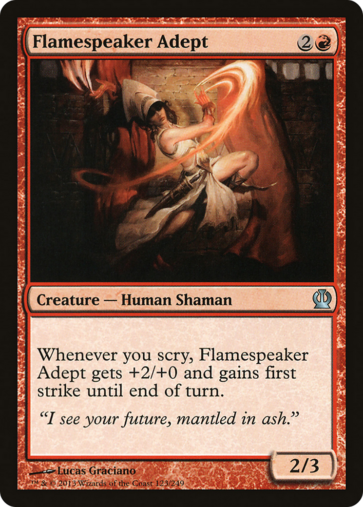 Flamespeaker Adept (THS-123) - Theros
