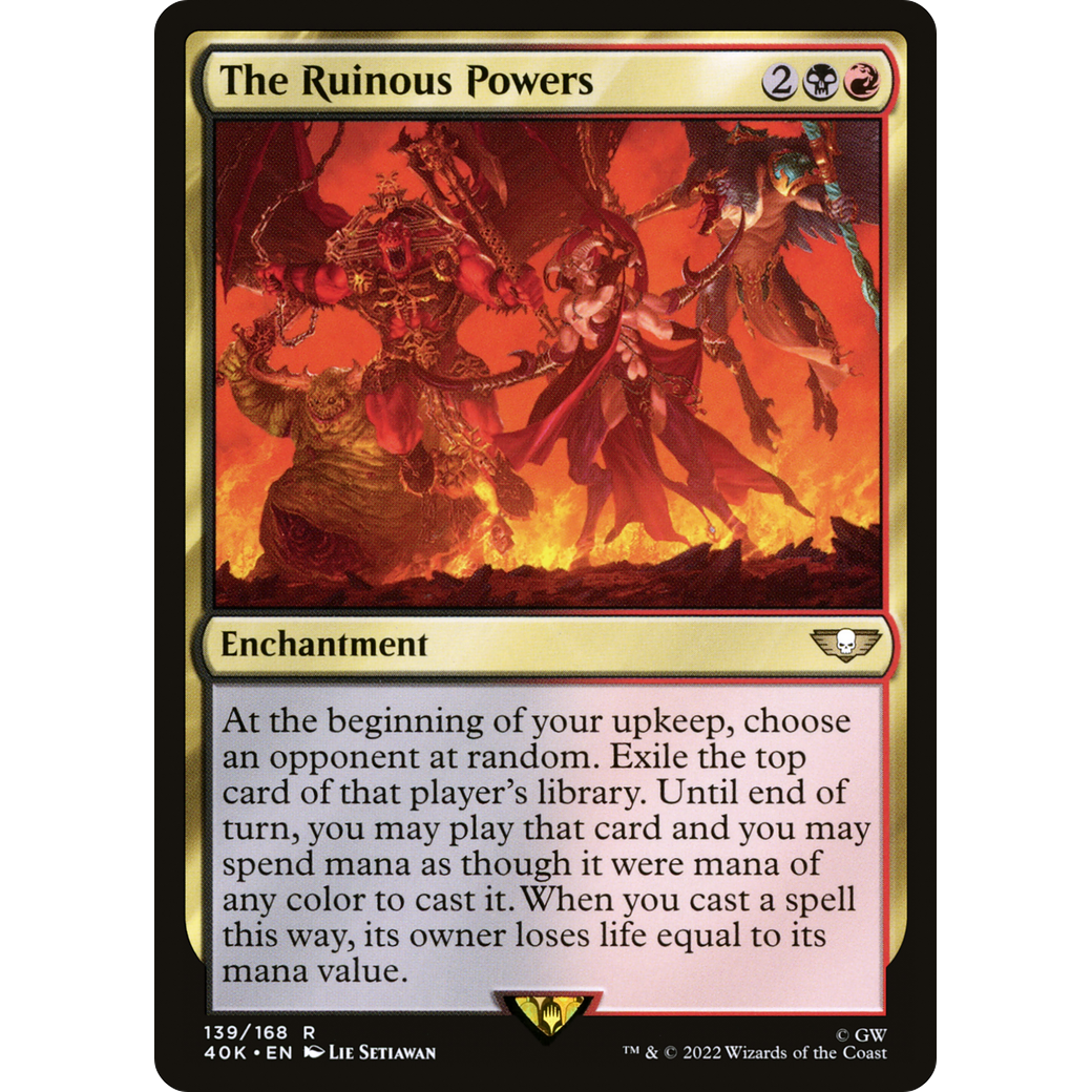 The Ruinous Powers (40K-139) - Warhammer 40,000 Commander