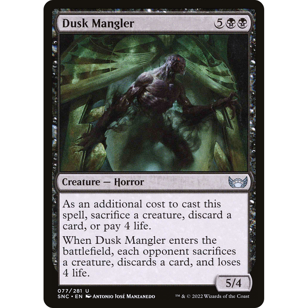 Dusk Mangler (SNC-077) - Streets of New Capenna